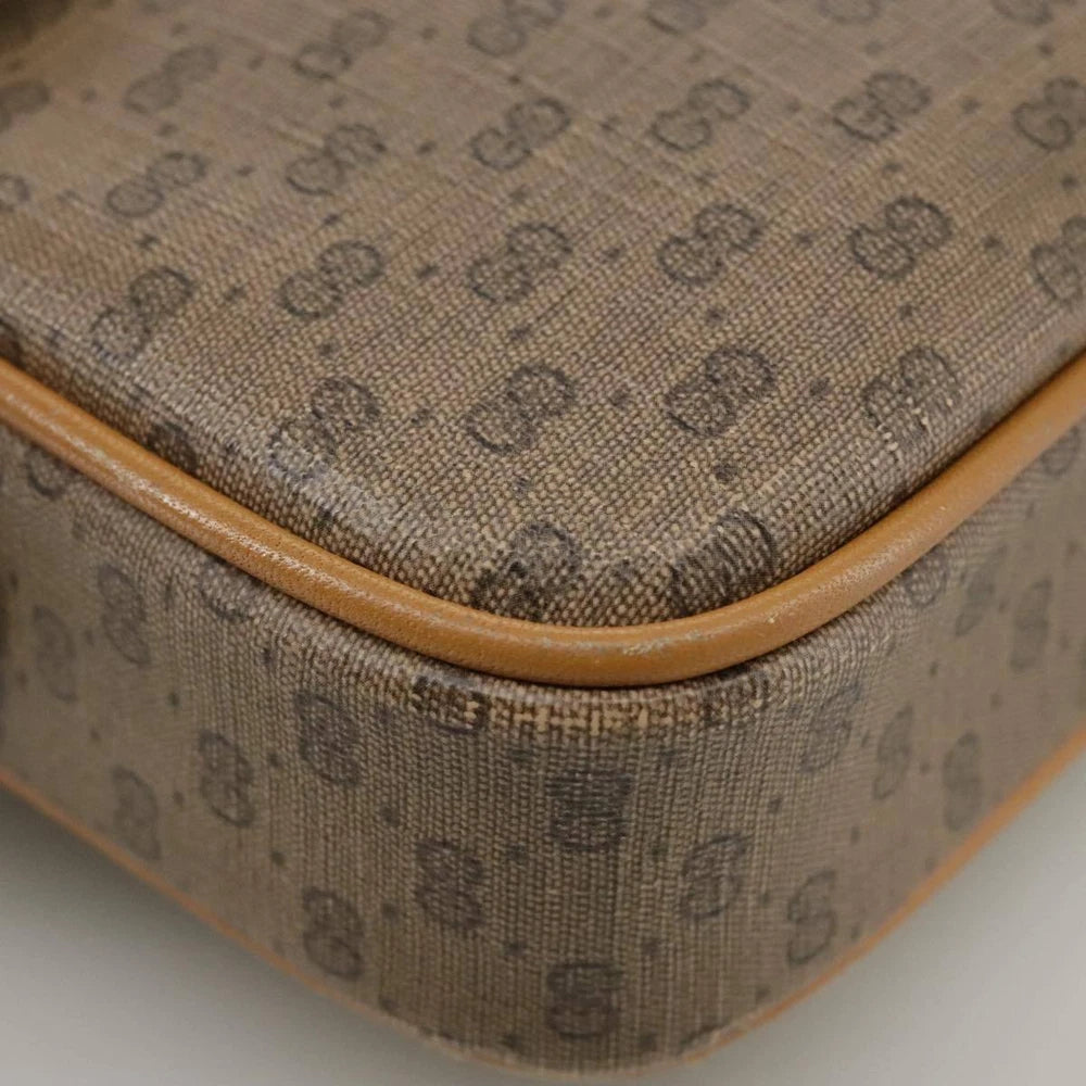 GUCCI SHOULDR BAG GG CANVAS
