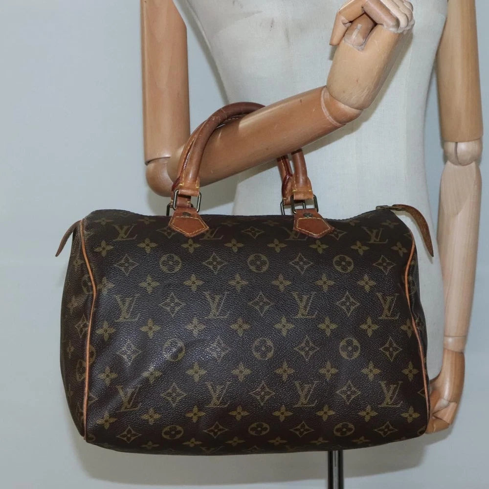 Vintage Louis Vuitton Speedy 30 Bag - Monogram Canvas
