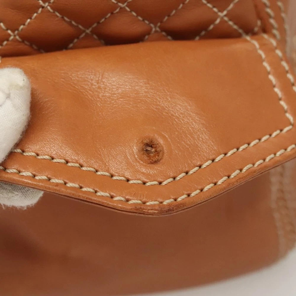 Celine Boogie Bag - Brown Leather