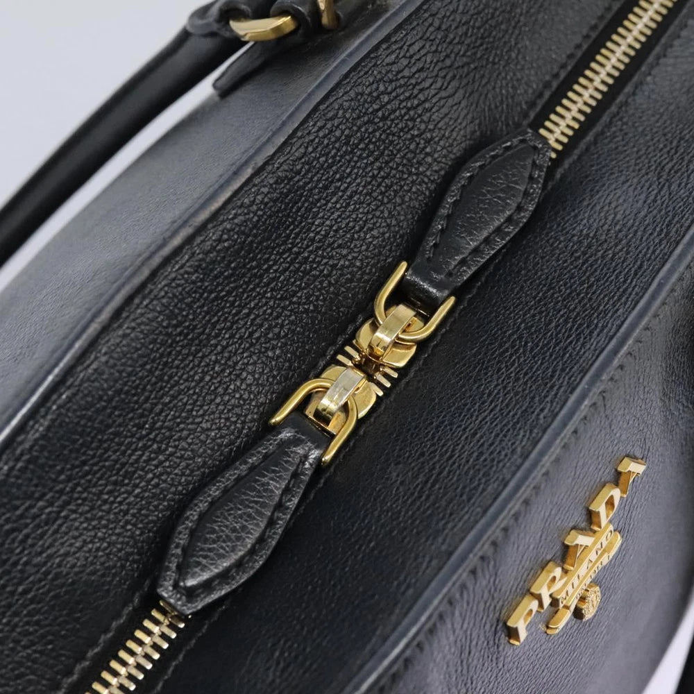 PRADA SAFFIANO BAG BLACK LEATHER