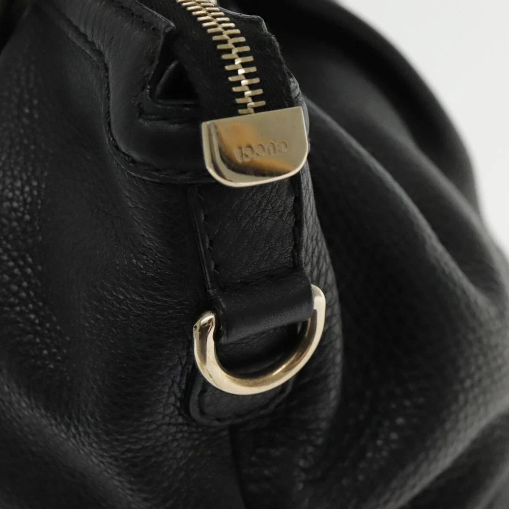 GUCCI SUKEY BAG BLACK LEATHER