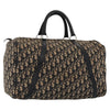 CHRISTIAN DIOR BOSTON BAG 40 TROTTER CANVAS