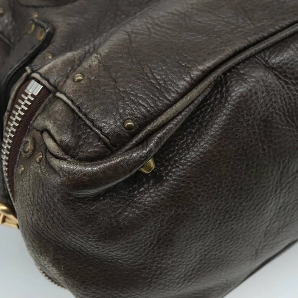 CHLOE PADDINGTON BROWN LEATHER