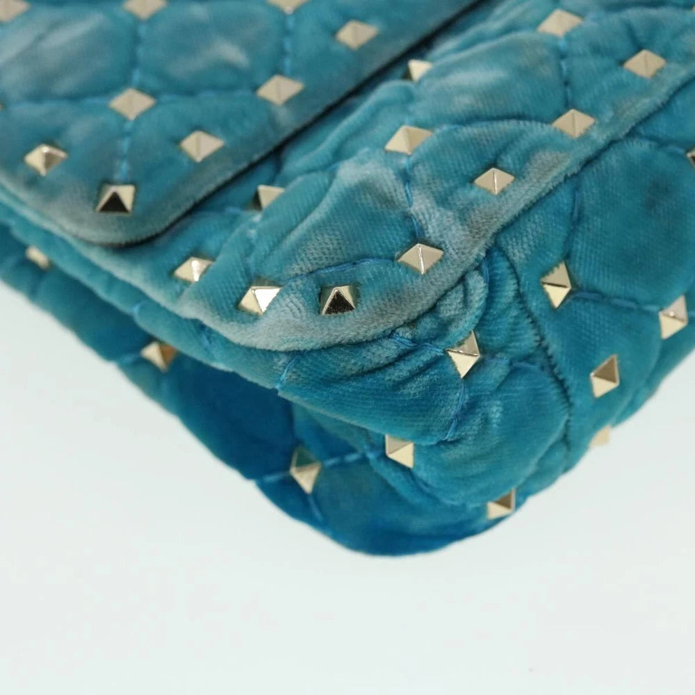 VALENTINO QUILTED BAG VELOR LIGHT BLUE