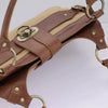 BURBERRY CANVAS SHOULDER BAG