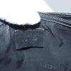 GUCCI SHOULDER BAG BLACK LEATHER