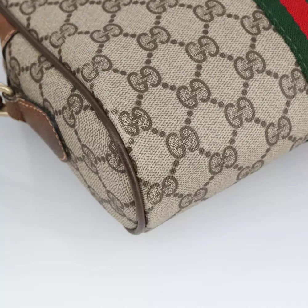 GUCCI SUPREME SHOULDER BAG GG CANVAS