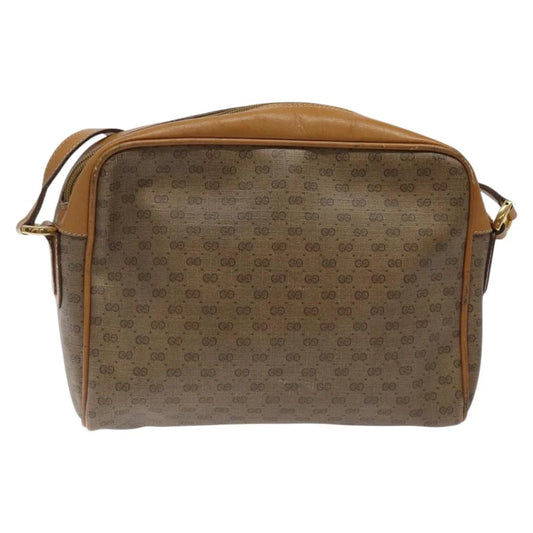 GUCCI MICRO CROSSBODY BAG GG COATED CANVAS