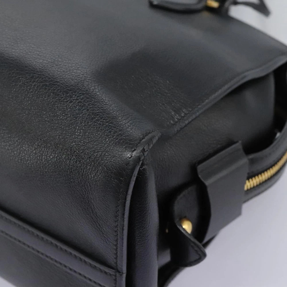PRADA SAFFIANO BAG BLACK LEATHER