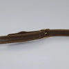 VINTAGE GUCCI SHOULDER BAG BROWN LEATHER