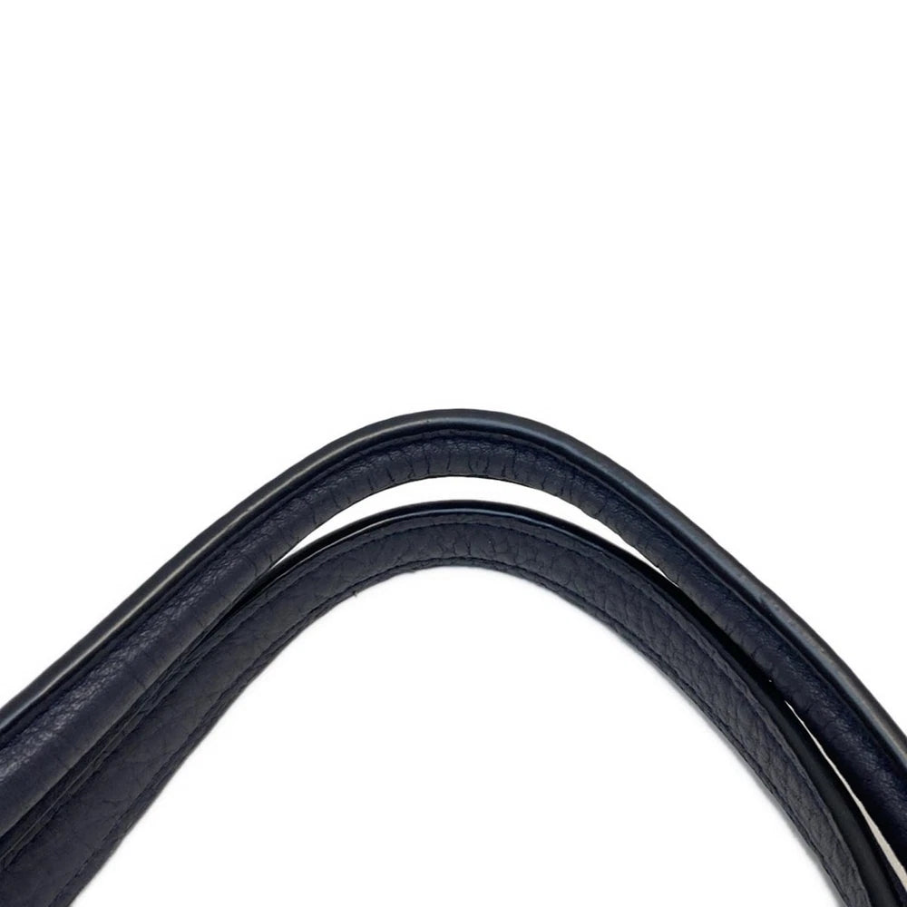 Coach Bag - Navy Leather
