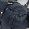 Vintage Miu Miu Bag - Navy Leather