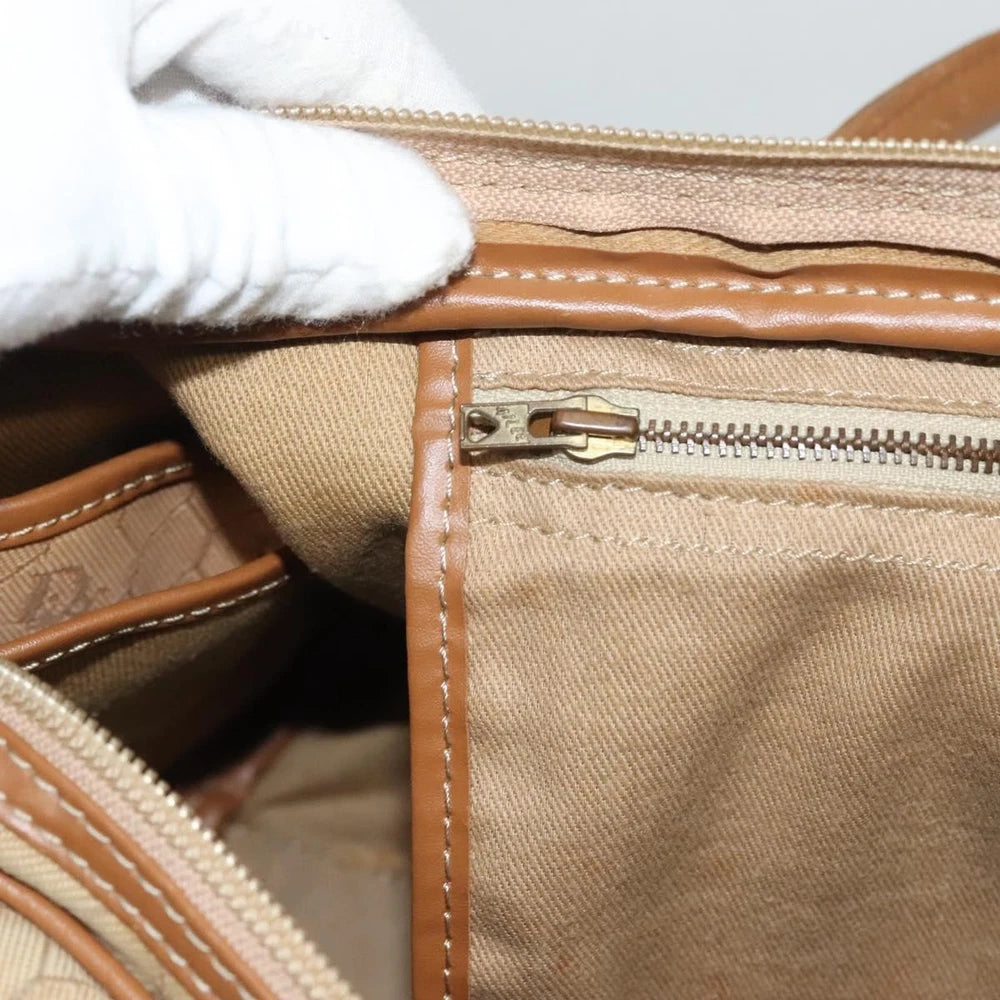 Christian Dior Honeycomb Bag - Brown Canvas