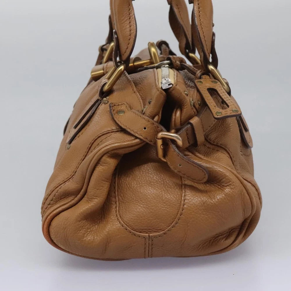 CHLOE PADDINGTON BAG BROWN LEATHER
