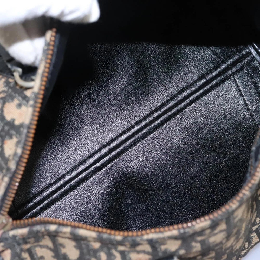 CHRISTIAN DIOR BOSTON BAG 30 TROTTER CANVAS