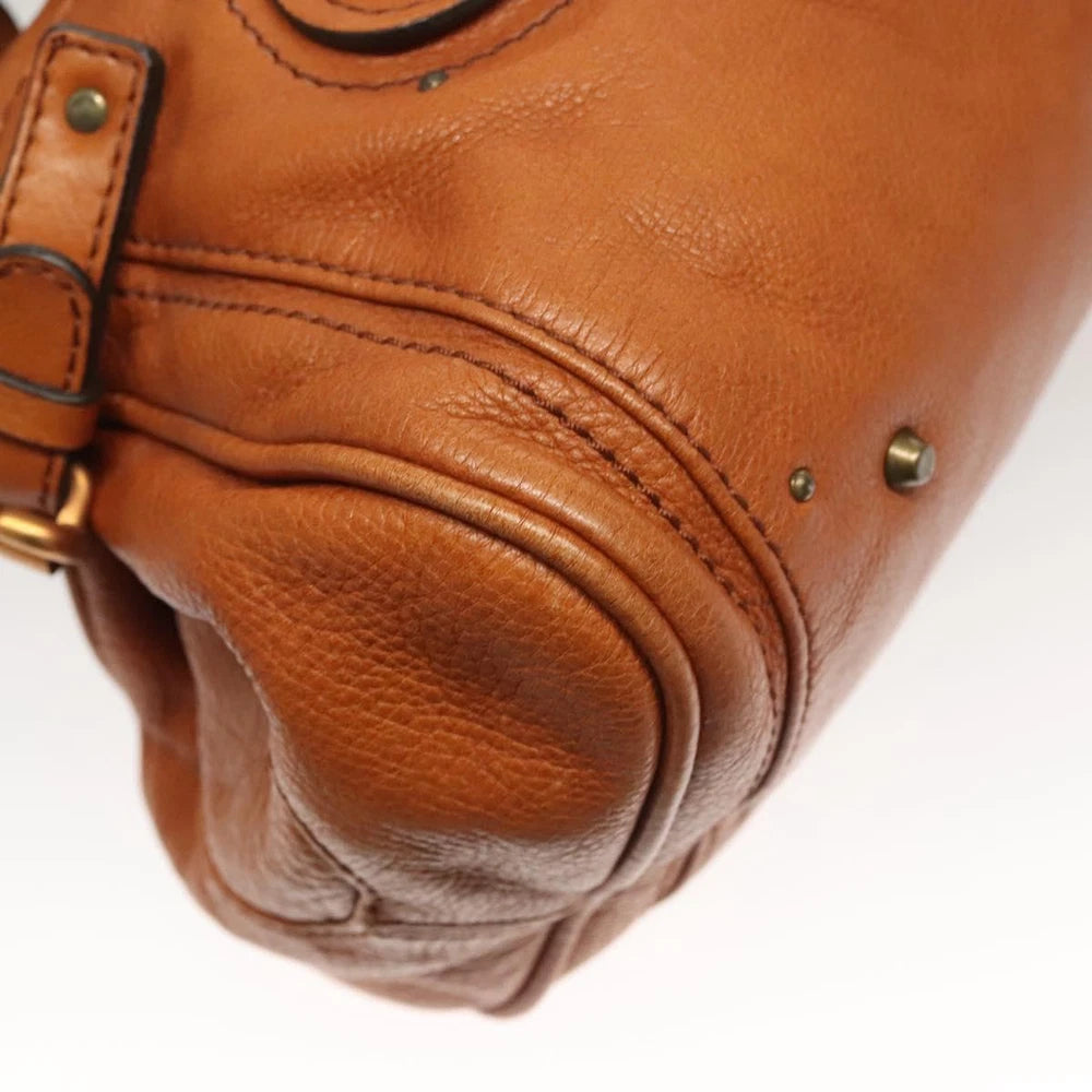 Vintage Chloe Paddington Bag Brun - Leather