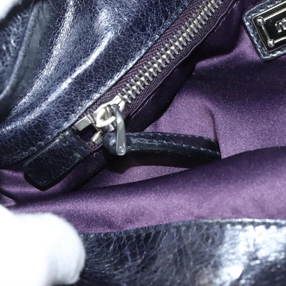 Vintage Miu Miu Handbag Black - Leather