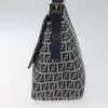 FENDI MAMMA BAGUETTE ZUCCHINO CANVAS NAVY