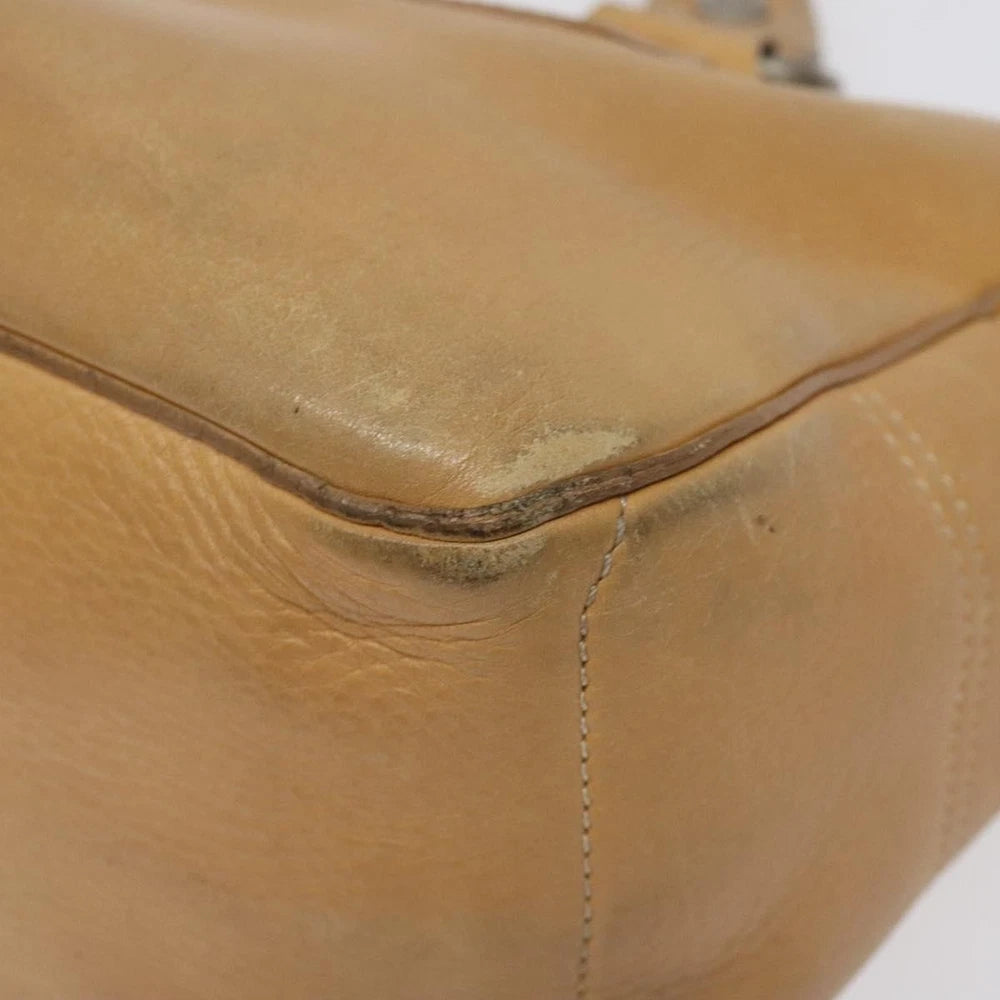 Vintage Celine Boogie Bag - Brown Leather