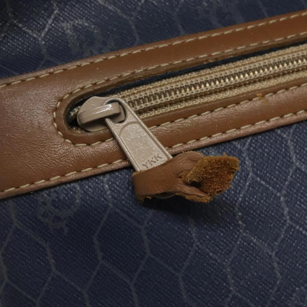 CHRISTIAN DIOR CLUTCH HONEYCOMB CANVAS