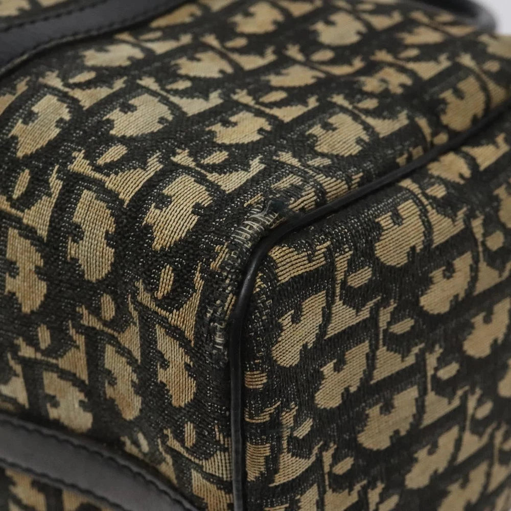 CHRISTIAN DIOR BOSTON BAG 30 TROTTER CANVAS