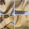Vintage Miu Miu Bow Bag - Beige Leather