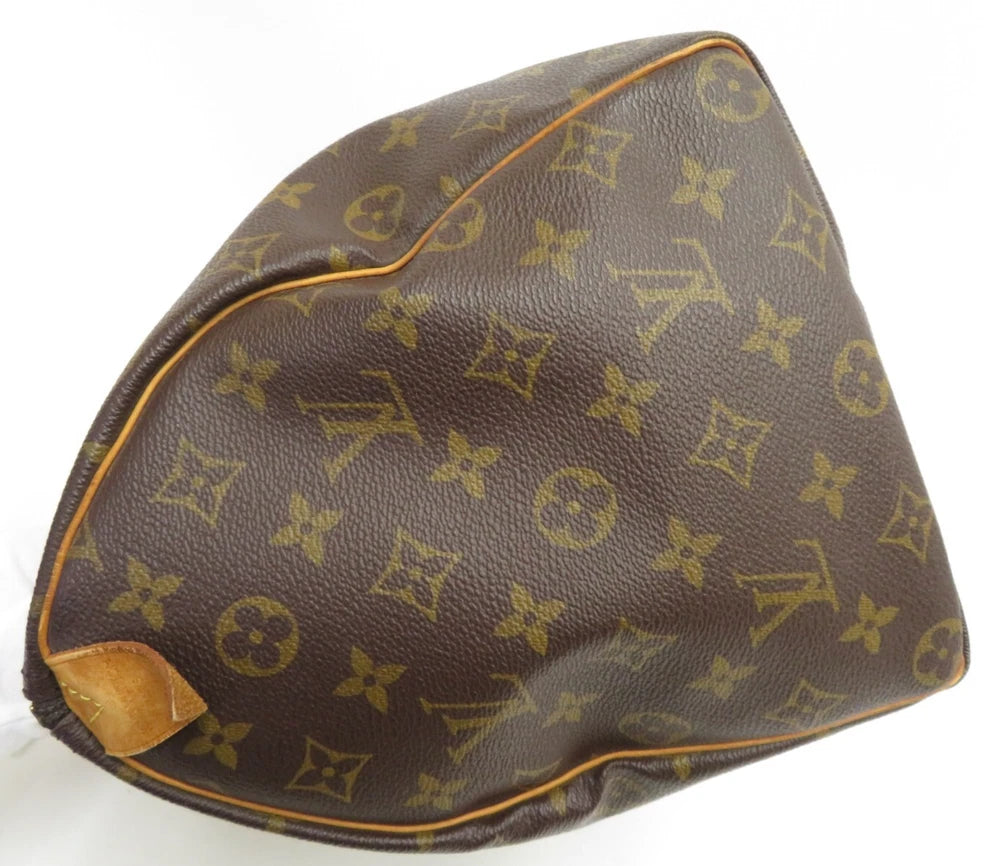 LOUIS VUITTON SPEEDY 35 BAG MONOGRAM CANVAS