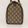 GUCCI BOSTON BAG GG SUPREME WEB SHERRY LINE
