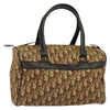 CHRISTIAN DIOR BOSTON BAG 30 TROTTER CANVAS