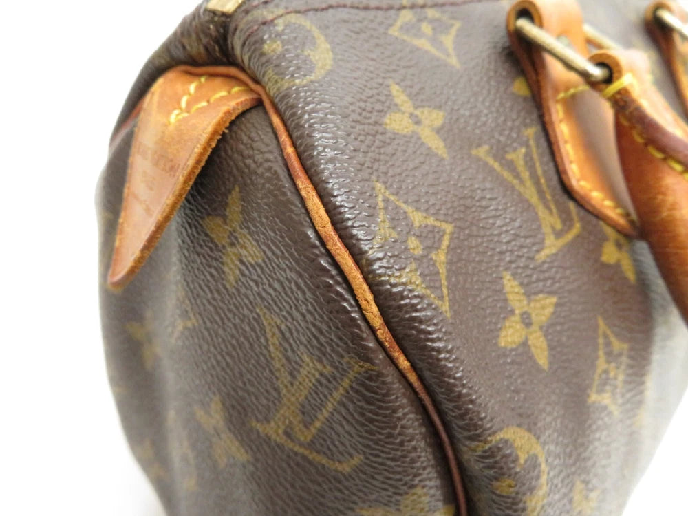 LOUIS VUITTON SPEEDY 25 BAG MONOGRAM CANVAS