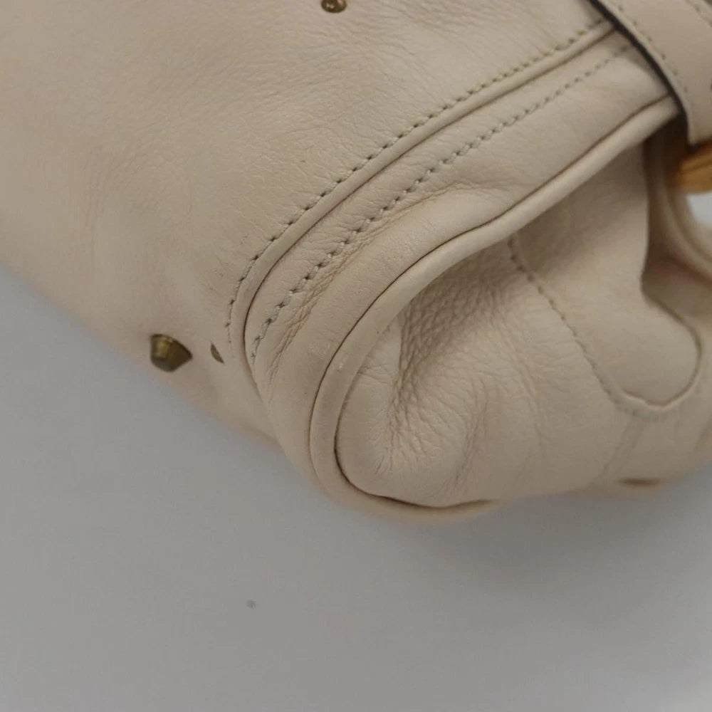CHLOE PADDINGTON BAG BEIGE LEATHER