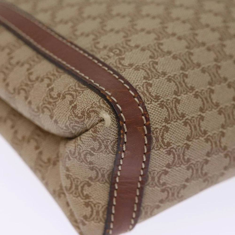 CELINE CLUTCH MACADAM CANVAS