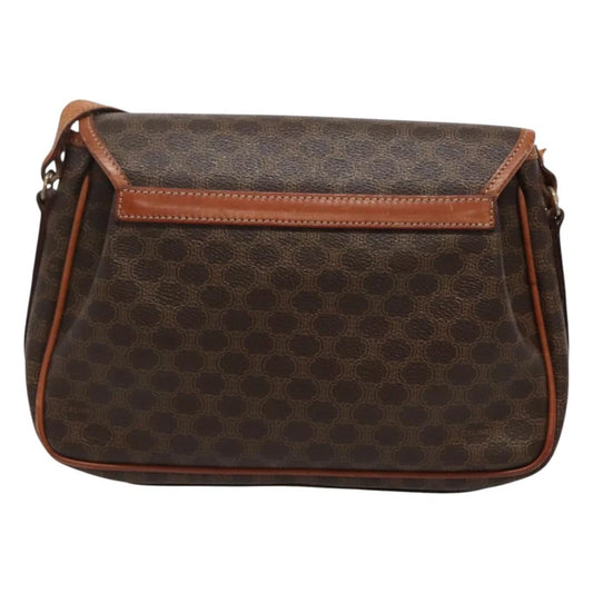 VINTAGE CELINE CROSSBODY BAG MACADAM CANVAS