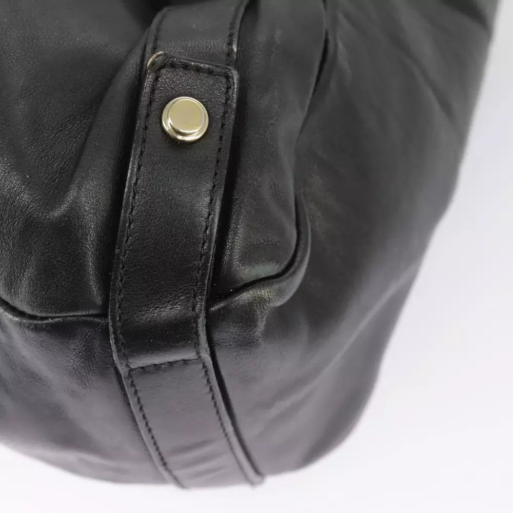 GUCCI ABBEY BLACK LEATHER TOTE BAG - Brands Select