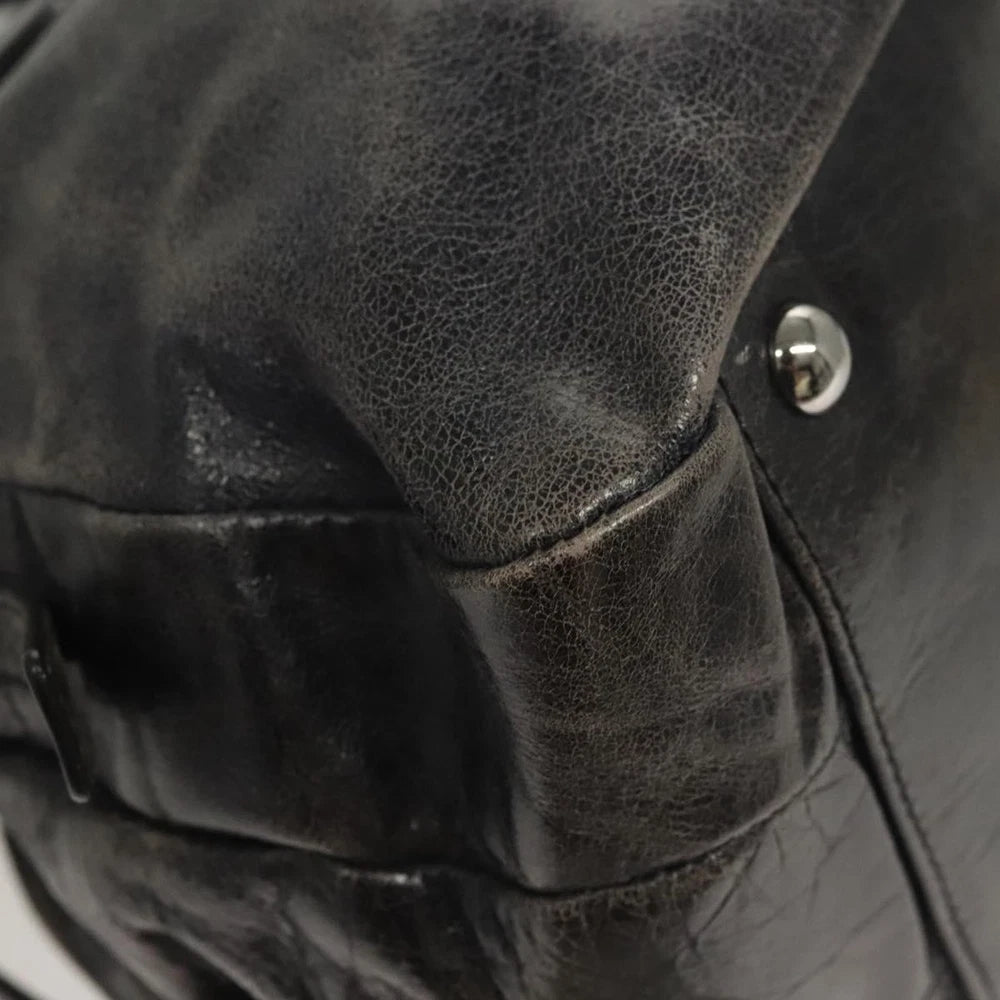 Vintage Miu Miu Handbag Black - Leather