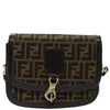 VINTAGE FENDI CROSSBODY BAG ZUCCA CANVAS
