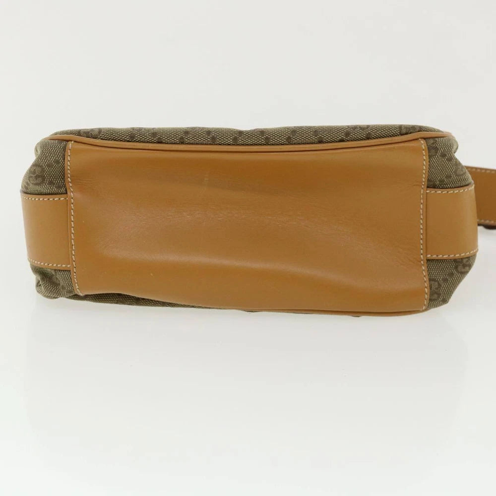 VINTAGE GUCCI CAMERA BAG GG CANVAS