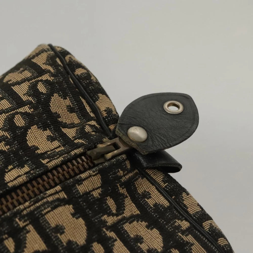 CHRISTIAN DIOR BOSTON BAG 30 TROTTER CANVAS