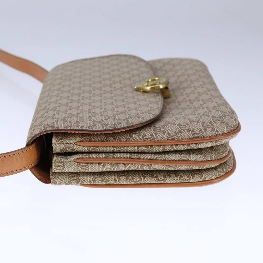CELINE CROSSBODY BAG MACADAM CANVAS