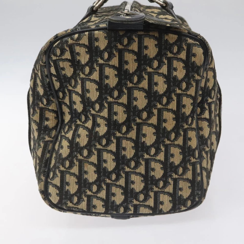 CHRISTIAN DIOR BOSTON BAG 30 TROTTER CANVAS