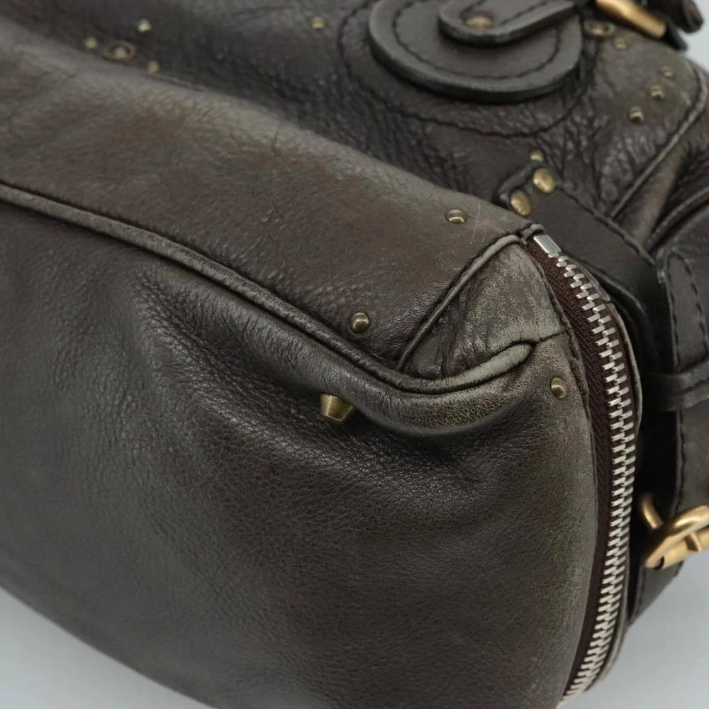 CHLOE PADDINGTON BROWN LEATHER