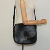 LOUIS VUITTON SAINT CLOUD GM BAG BLACK EPI LEATHER
