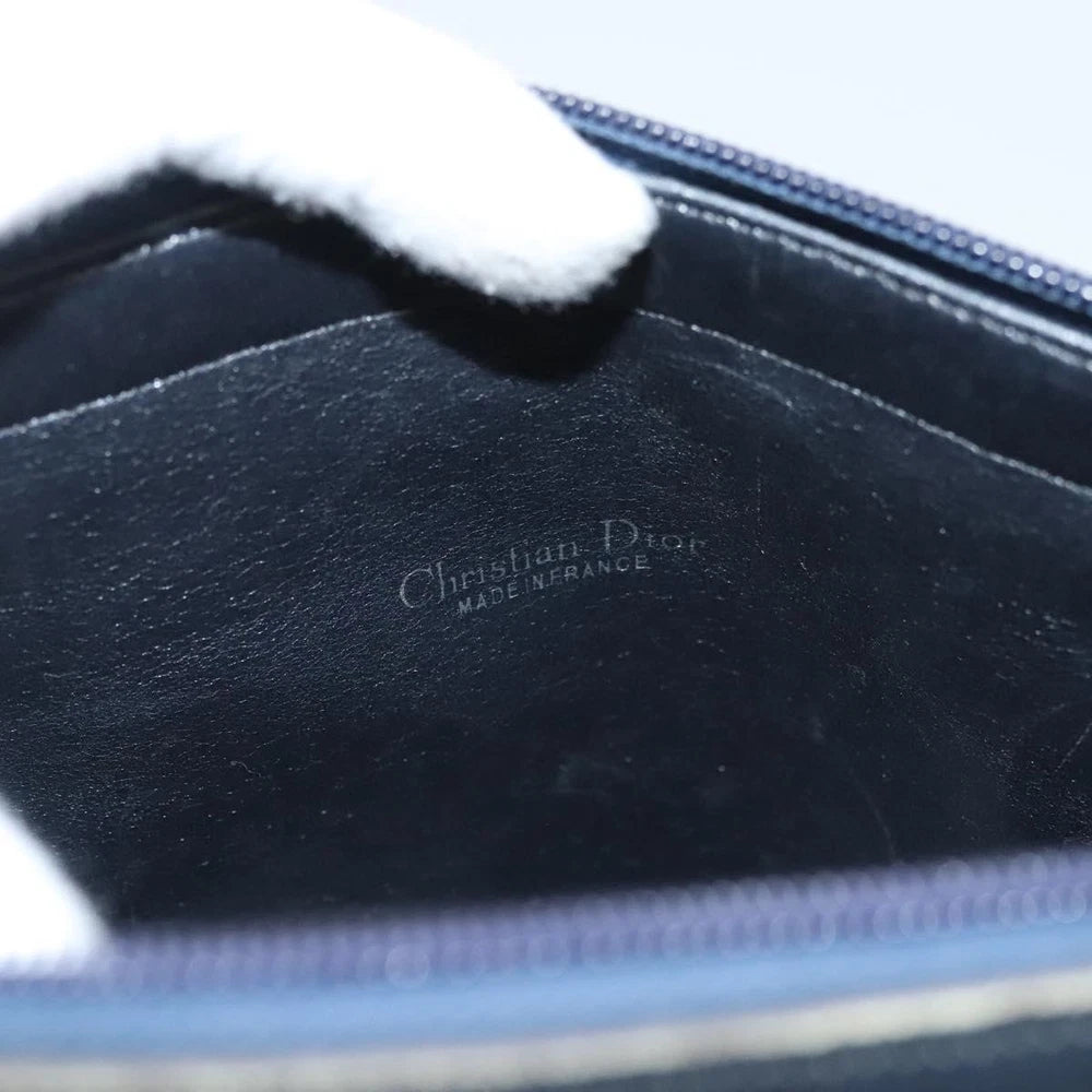 Vintage Dior Handbag - Navy Trotter Canvas