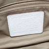 COACH SHOULDER BAG WHITE LEATHER