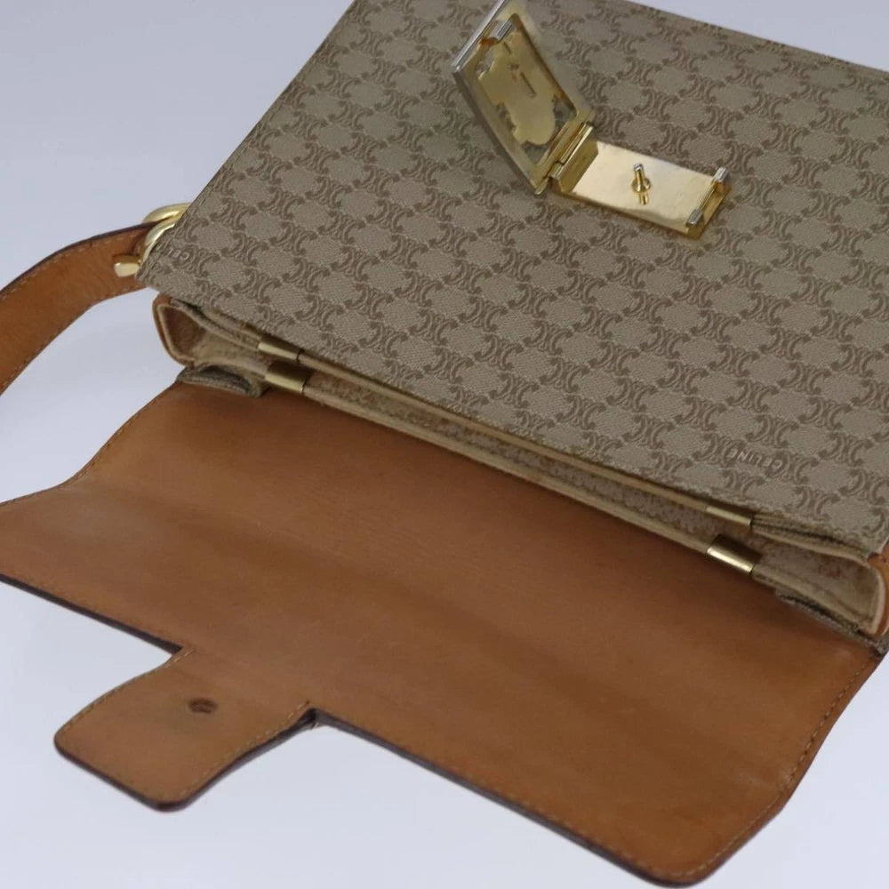 CELINE HORSE CARRIAGE BAG MACADAM CANAVS