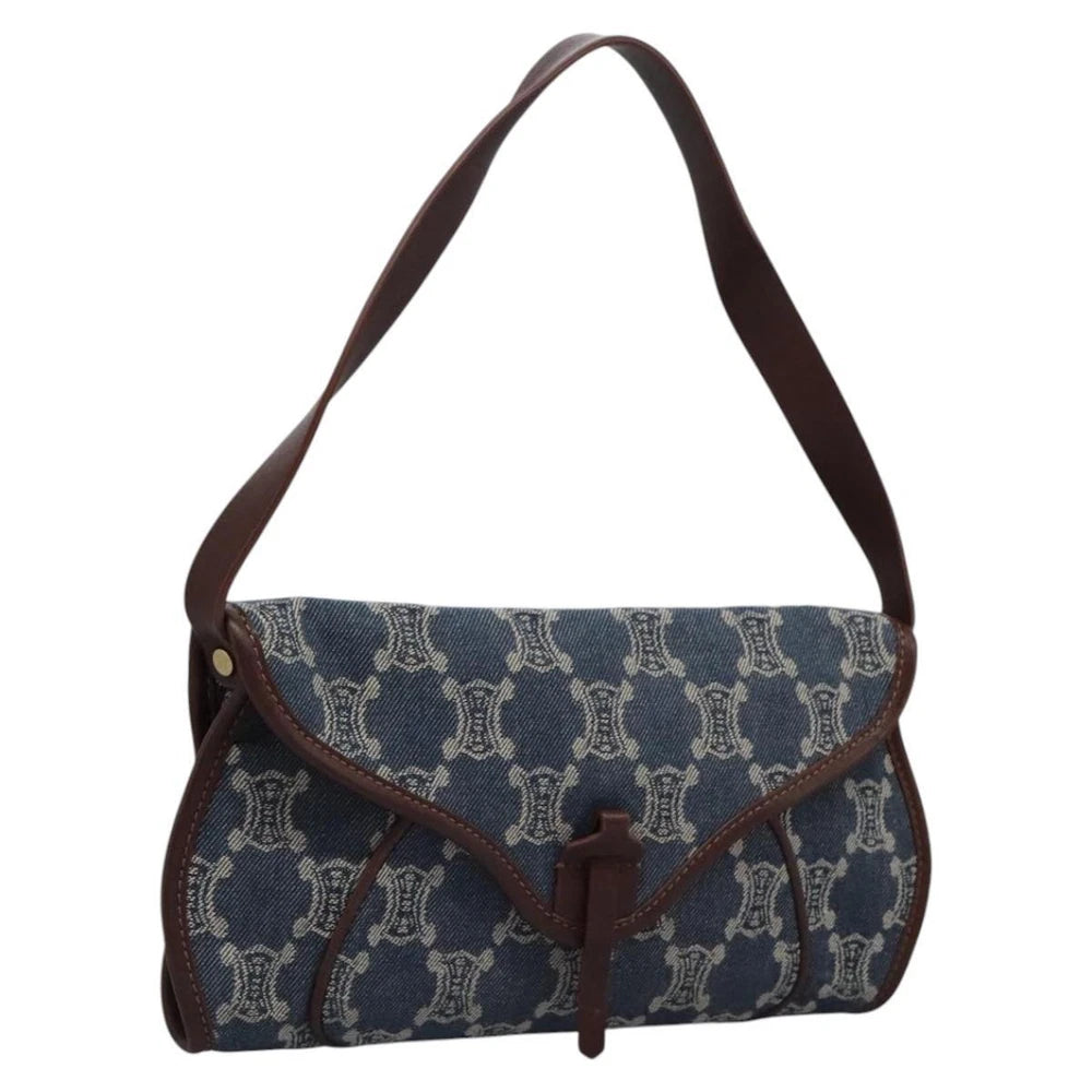 CELINE MACADAM SHOULDER BAG