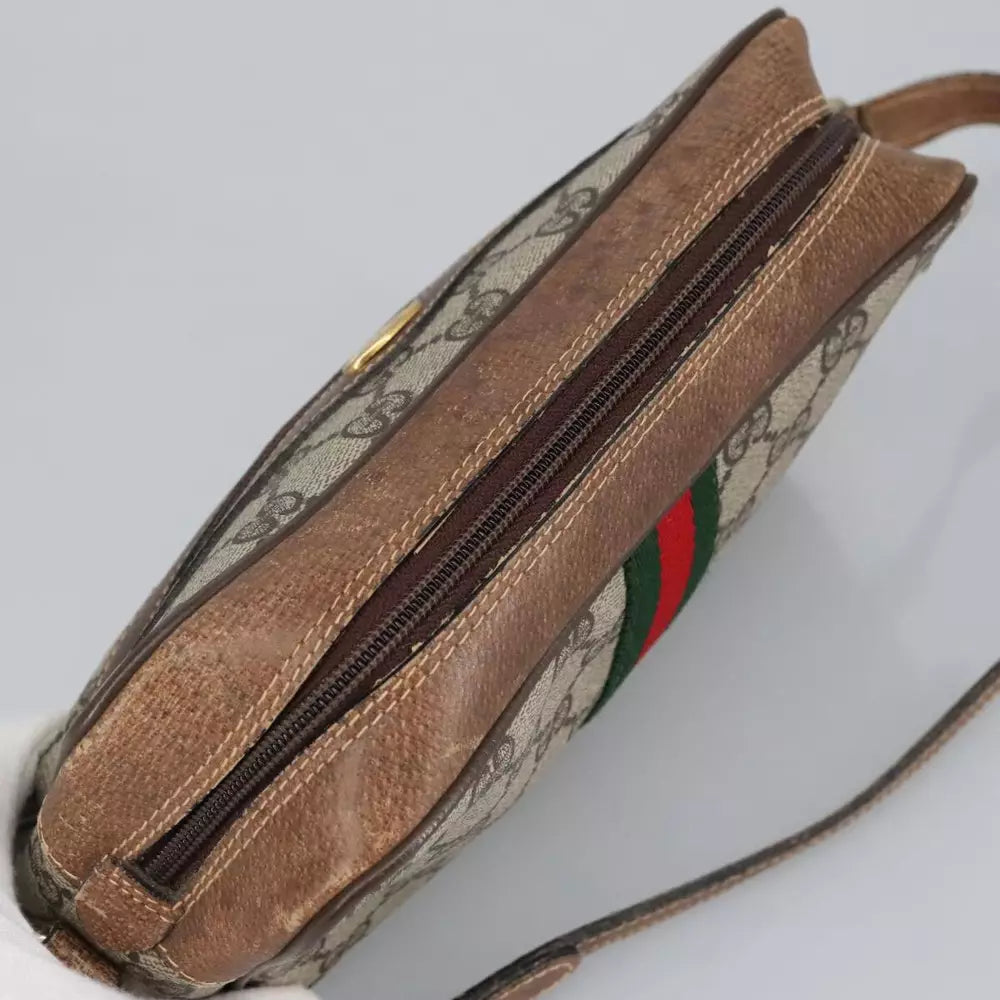 GUCCI SUPREME SHOULDER BAG GG CANVAS