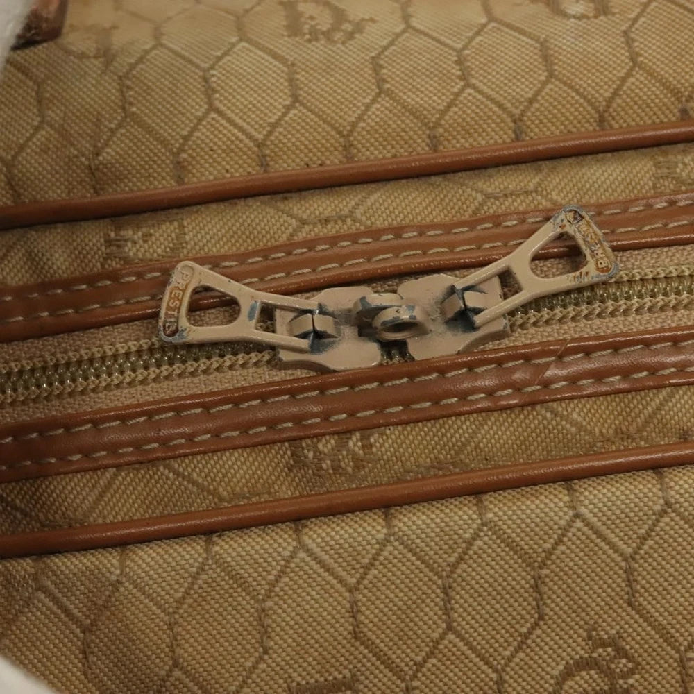 Christian Dior Honeycomb Bag - Brown Canvas