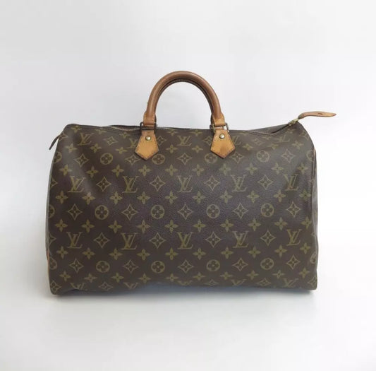 LOUIS VUITTON SPEEDY 40 BAG MONOGRAM CANVAS - Brands Select