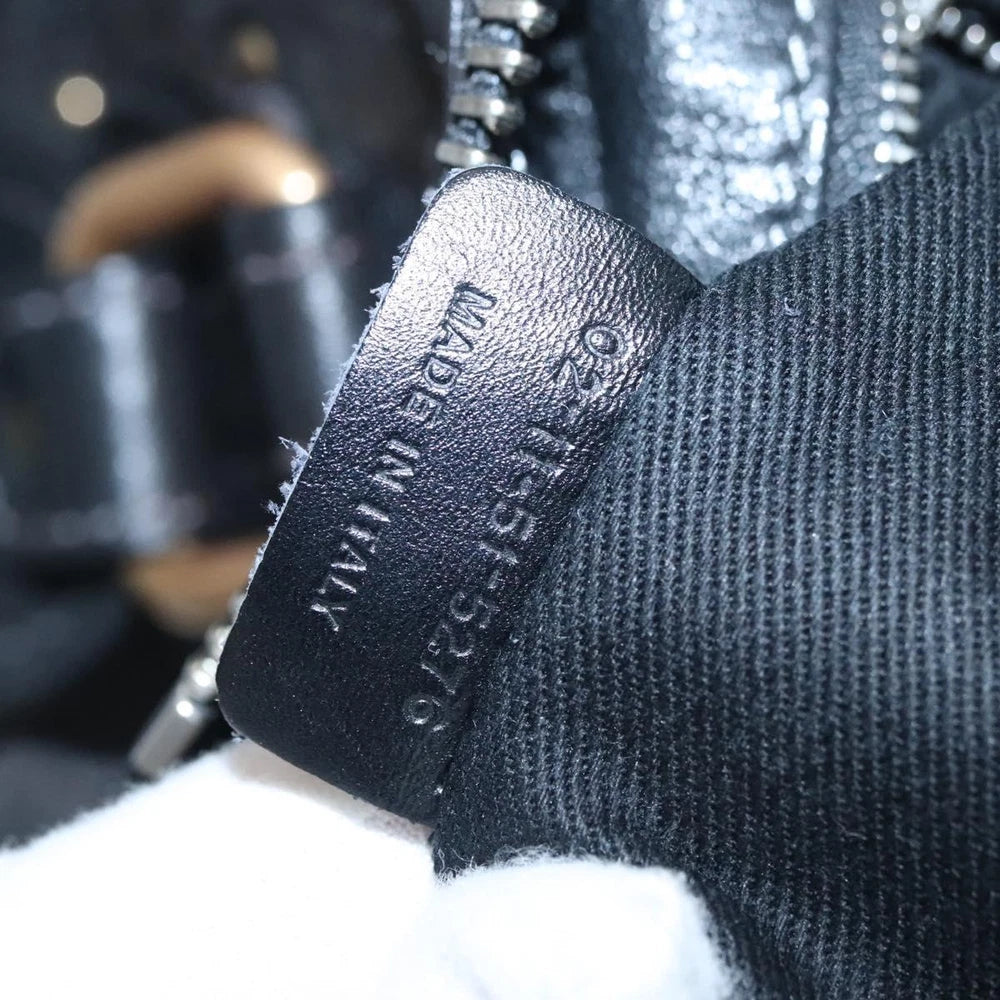 CHLOE PADDINGTON BAG BLACK LEATHER
